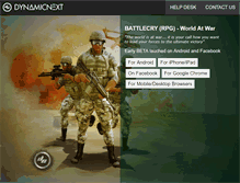 Tablet Screenshot of battlecry.mobi